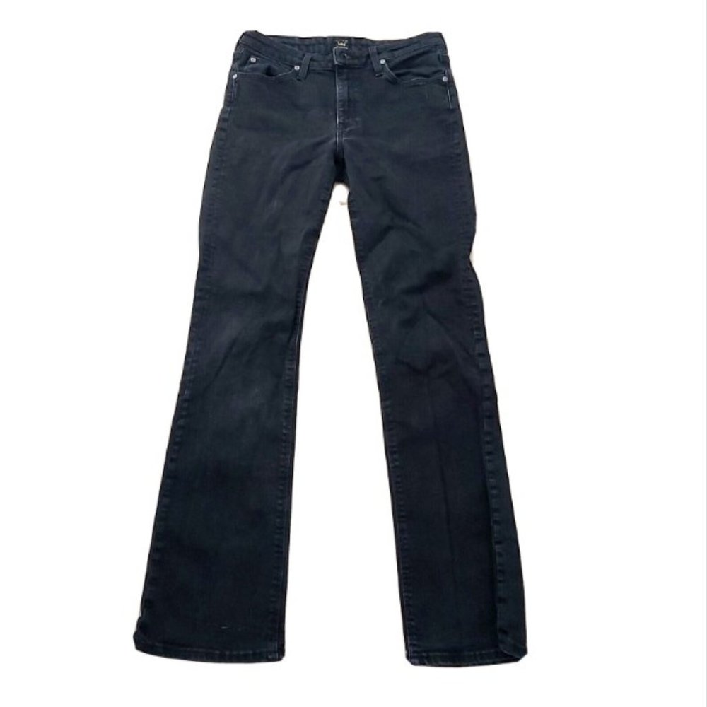 Jeans LEE Cameron Style Black Stretch Regular Boot Cut Low Waist 29 x 30 Women